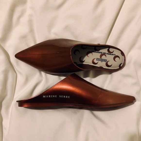 LIMITED EDITION MARINE SERRE x MELISSA MULES - Picture 2 of 7